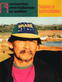 Recherches amérindiennes au Québec, v. XXV, no 04, 1995
